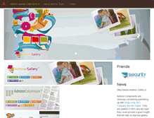 Tablet Screenshot of admiror-design-studio.com